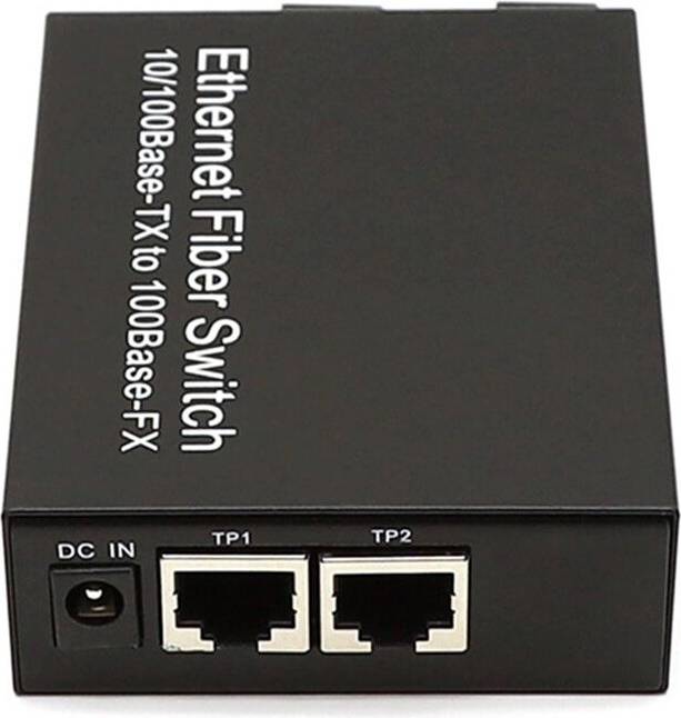 Typecat 100M 2 Fiber RJ45 Port Fiber Converter