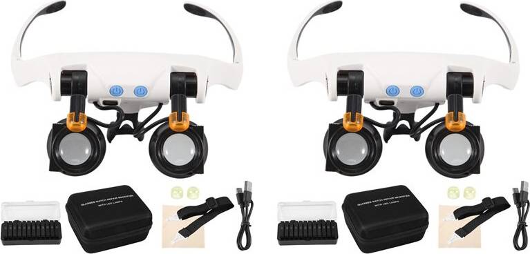 Typecat Magnifying Glasses Set with LED Light