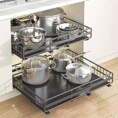 Spice rack organizer Garvee Pull Out Spice Rack Organizer