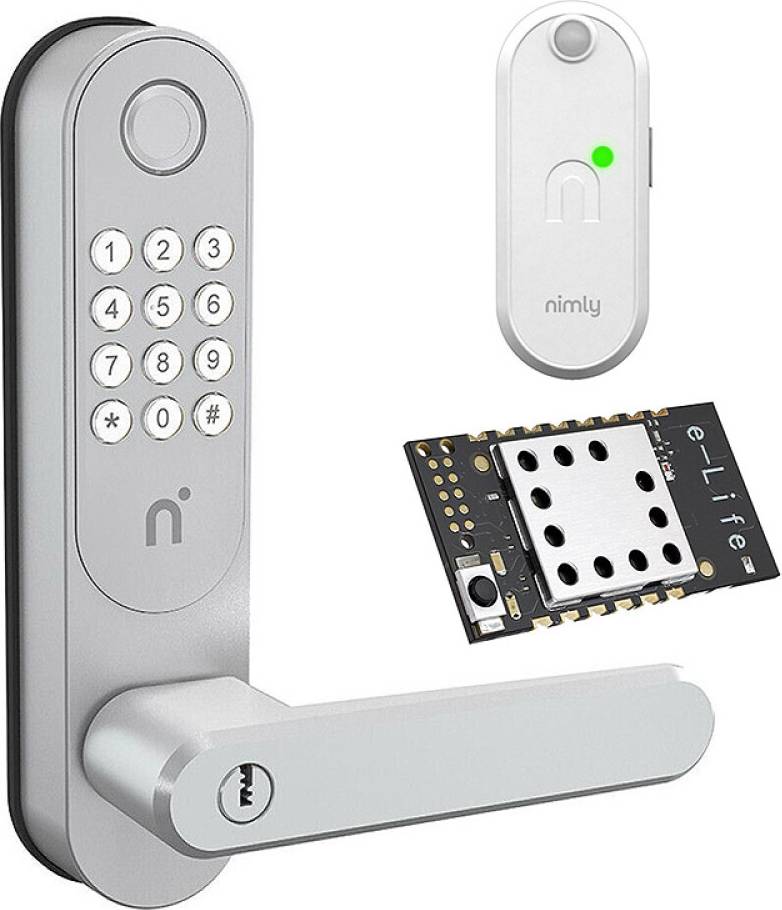 nimly Låssats Code Pro Silver Modul Bridge