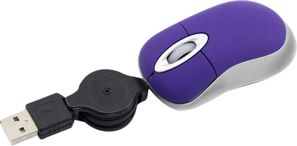 Typecat Mini USB Wired Retractable Tiny Mouse