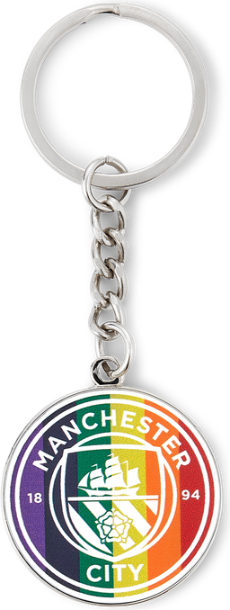 Manchester City FC Man Pride Keyring Multicolor - Check Out