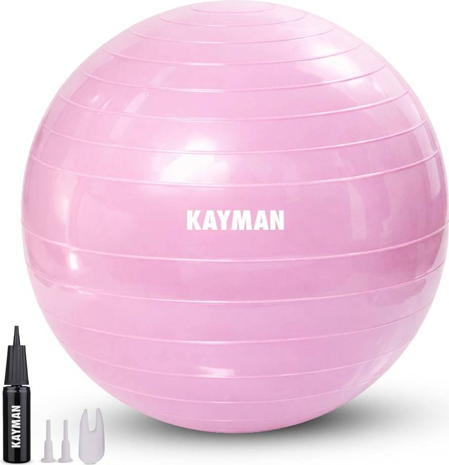 Exercise Ball Rose Quartz Anti-Burst System
