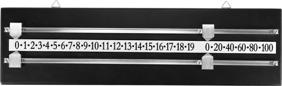 Snooker Scoreboard with Scorer Rails