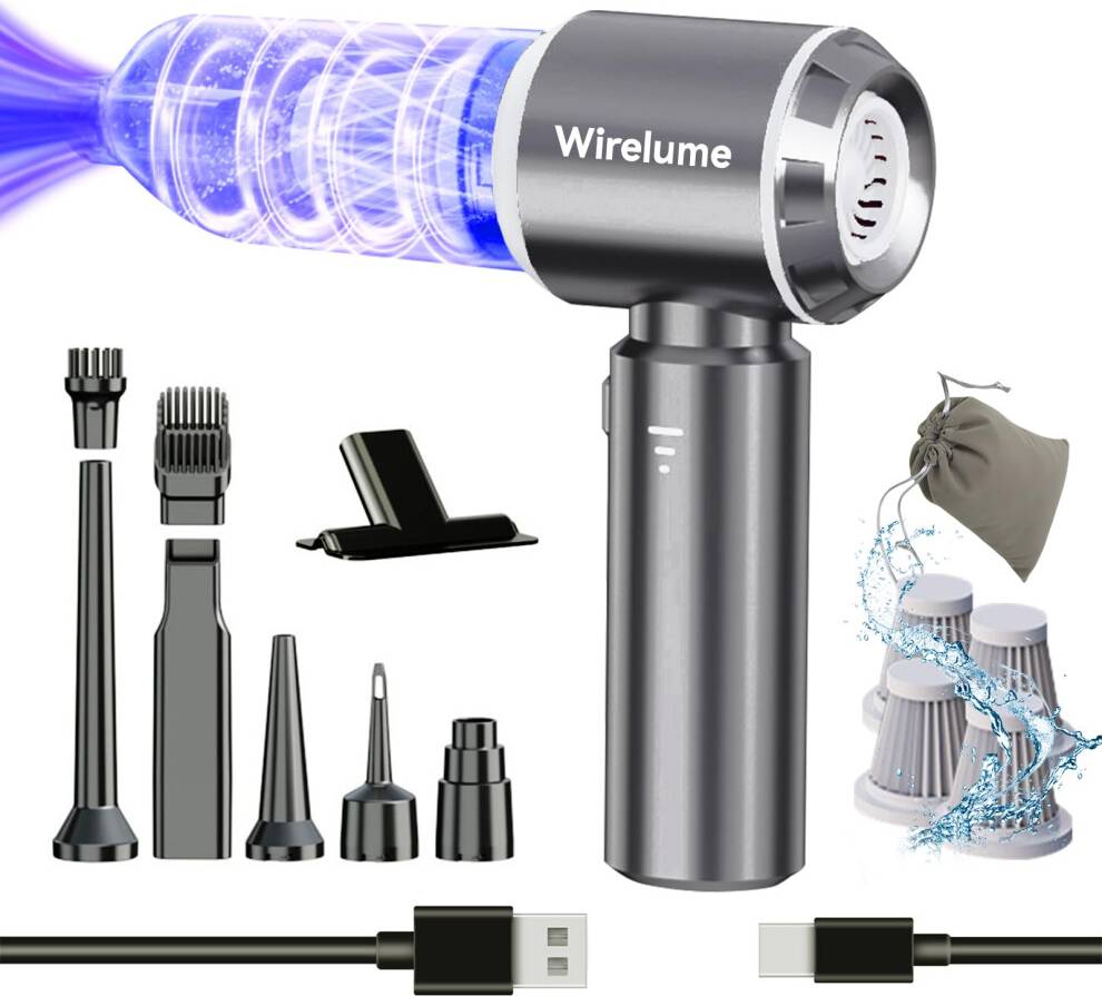 Wirelume Handheld Car Vacuum Cleaner