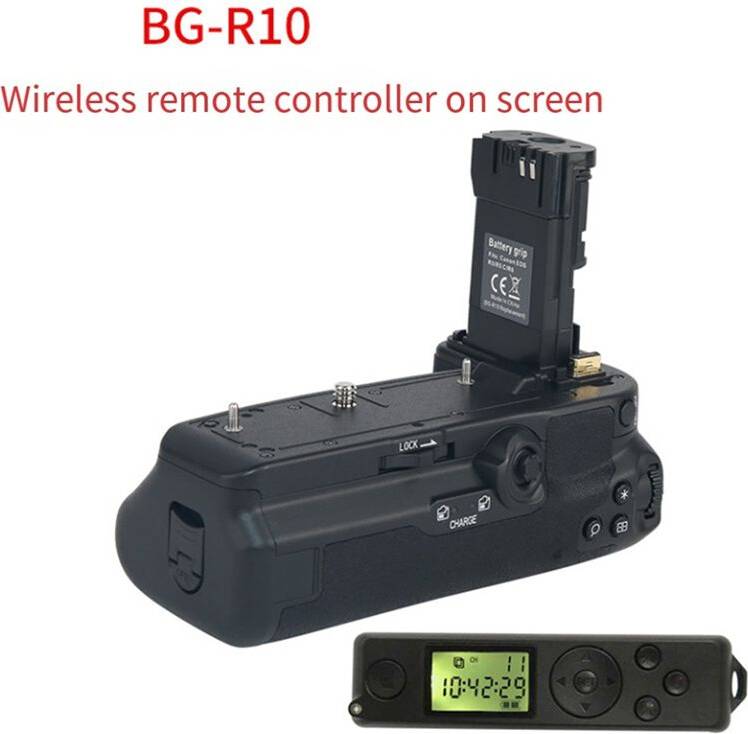 Canon remote control Spactz BG-R10 Handle Canon EOS R5 R5C R6