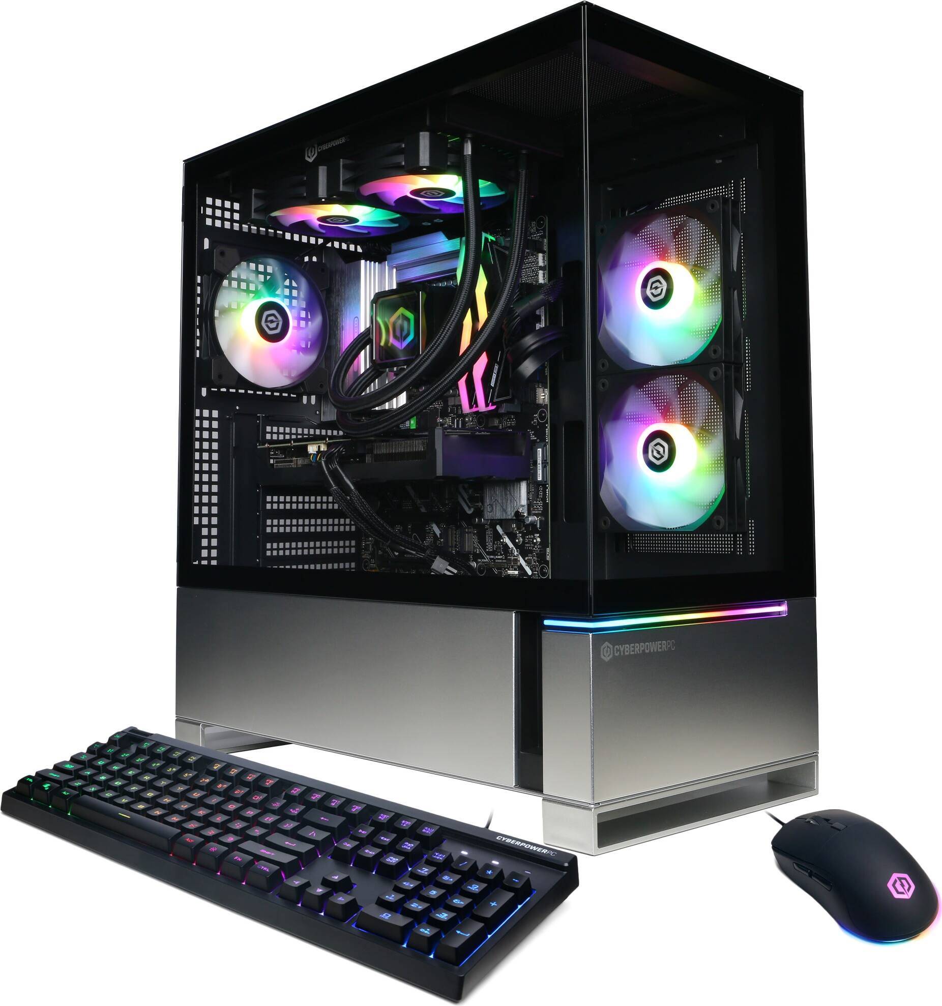 Radeon rx 9070 xt CyberPowerPC Gaming Desktop Intel Core Ultra 7