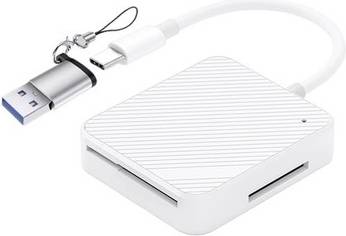 Sodial Card Reader Adapter Type-C USB 4 In 1