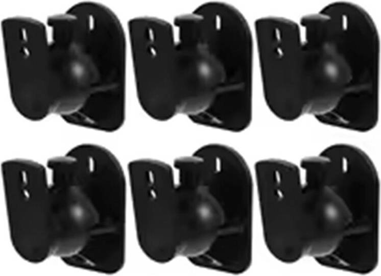 Surround sound Torribaly 6 Sets Audio Stand Surround Sound Wall Rack