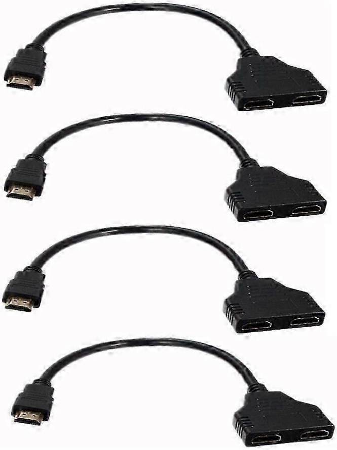 Hdmi splitter 4pcs HDMI Compatible Cable Splitter