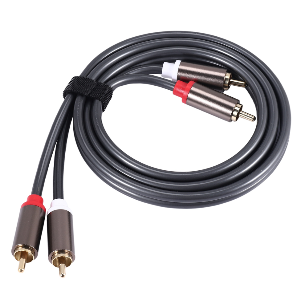 Rexlis 2 Rca to 2 Rca Hifi Audio Cable 1m