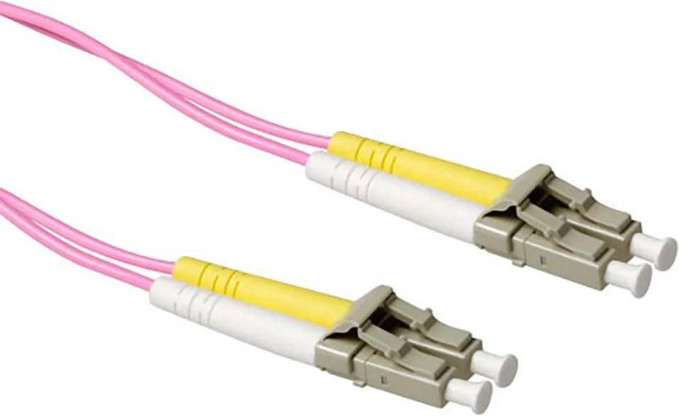 ACT 25 m LSZH Multimode Fiberpatchkabel Duplex 25m