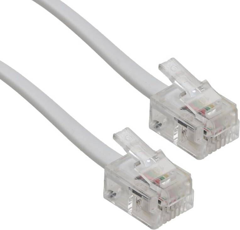 Cable modem RJ11 to RJ11 ADSL Broadband Modem Cable