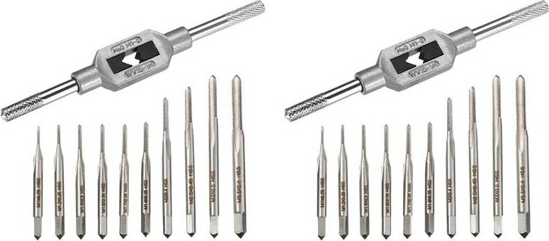 Typecat 20Pcs Micro-Taps Bit Screw Thread Tool