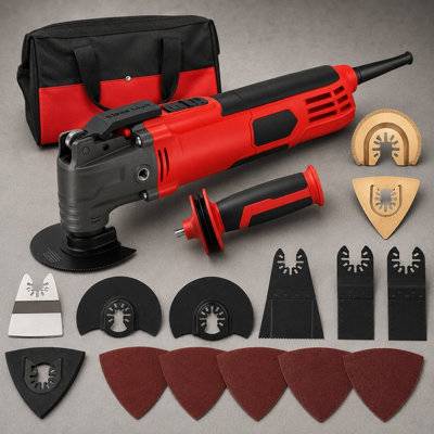 B&Q Oscillating Multi Tool 34 Piece Kit
