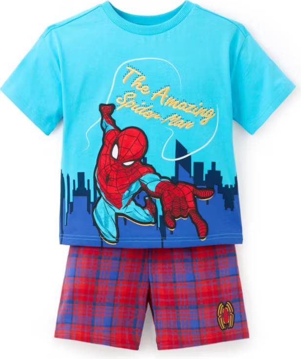 Disney Spider-Man Short Pyjamas Multicolored
