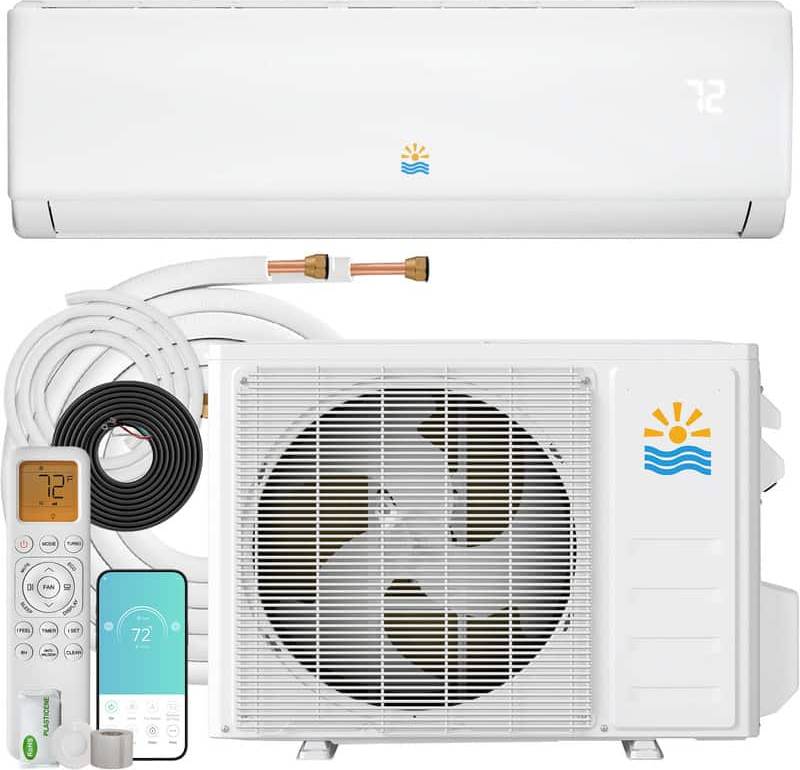 Split system air conditioner 12000 BTU Mini Split AC Heating System