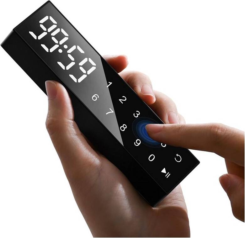 Typecat Kitchen Timer with Touch Screen Magnetic Back Kitchen Thermometer