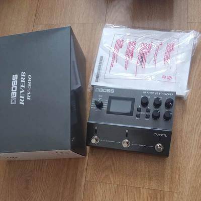 Reverb BOSS RV-500 Reverb Black