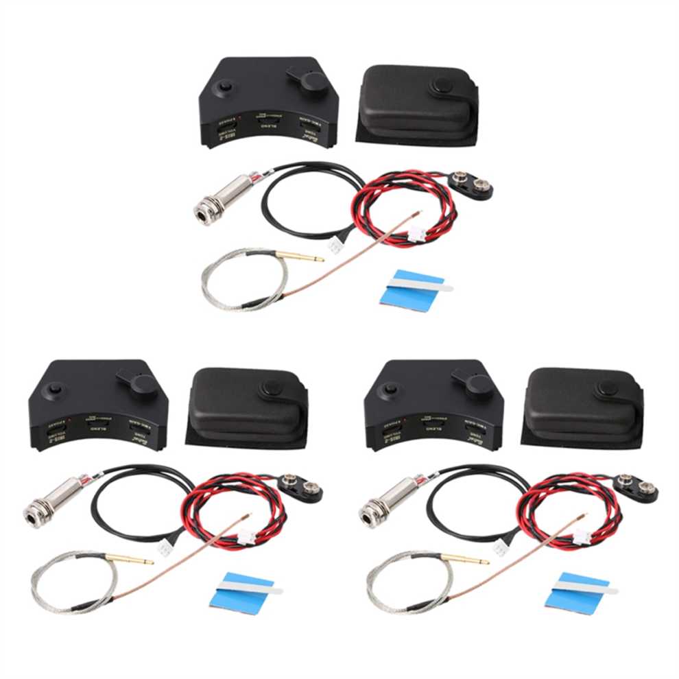 Sound Hole Control Preamp Guitar Pickup System