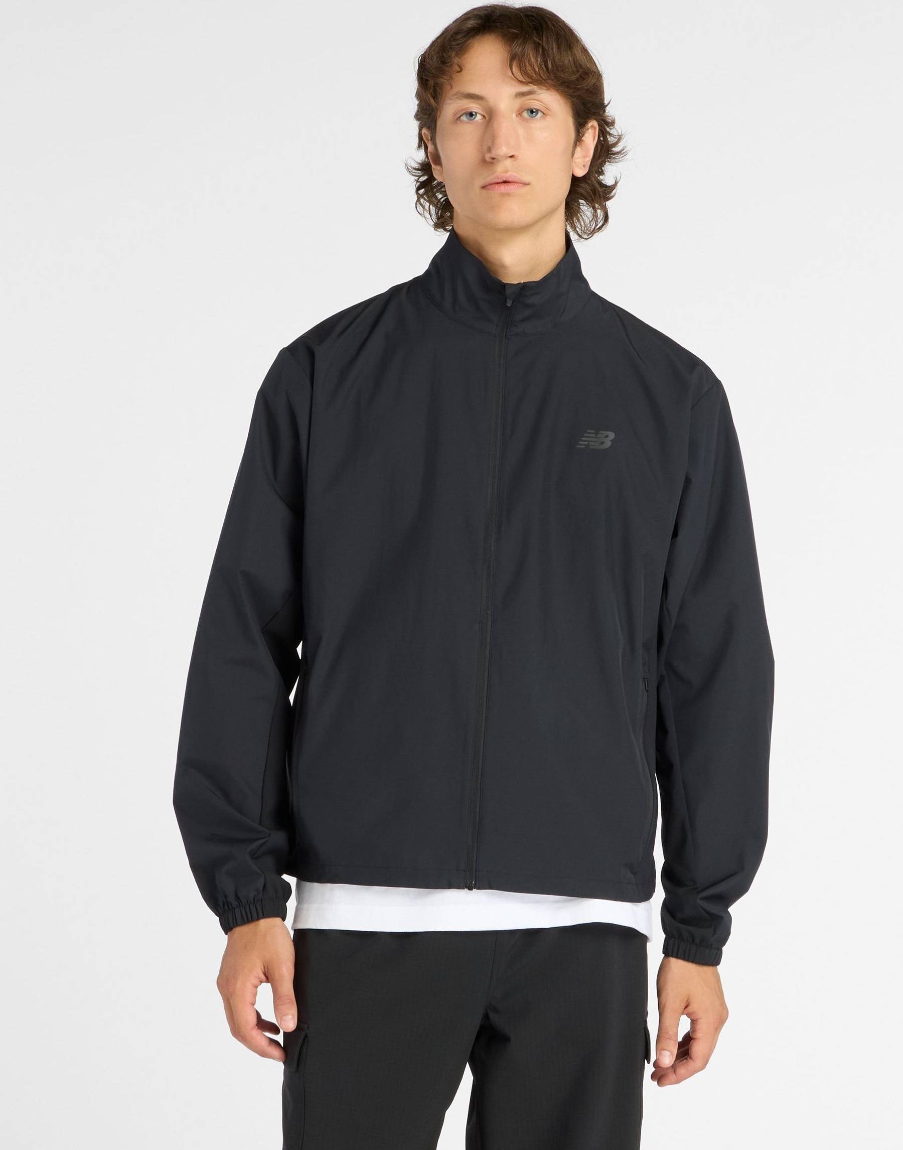 New Balance Fast Days Jacket L Farve Sort