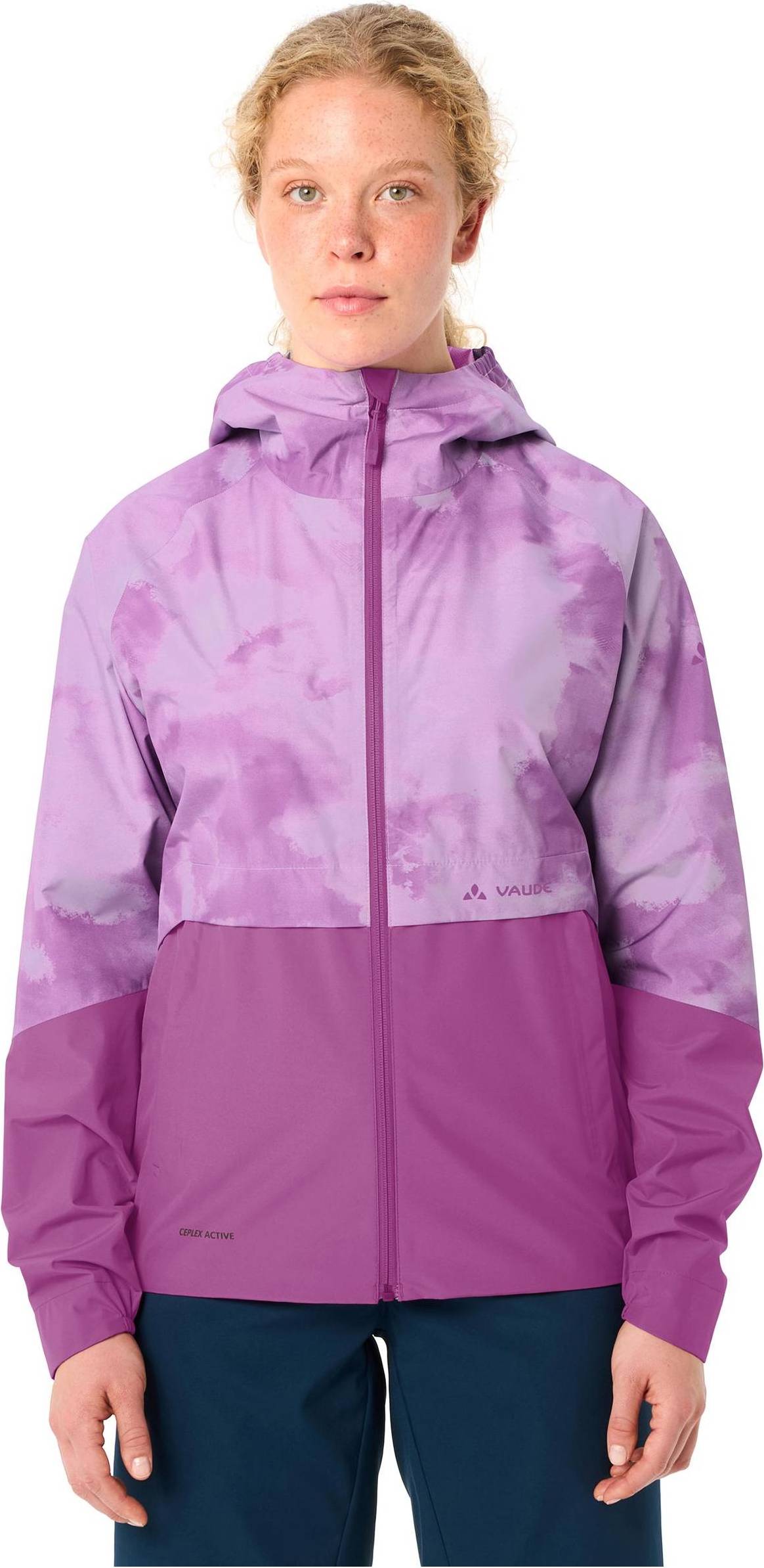 Vaude Loamer Rain Jacket Dam Raspberry
