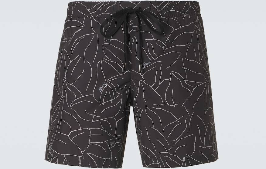 Printed Swim Trunks