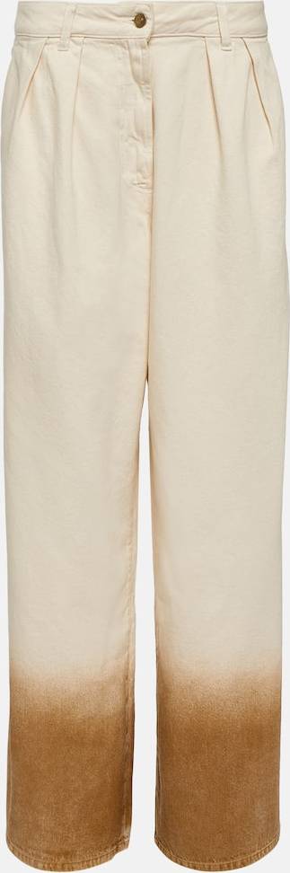 Alanui High-Rise Wide-Leg Jeans