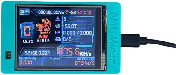 NerdMiner V2 NMMiner 2.8 Inch Display Mining Machine