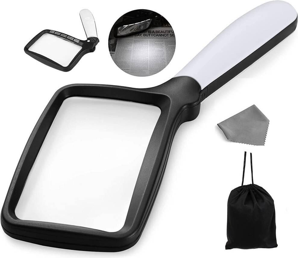Nazano Rectangular Magnifying Glass