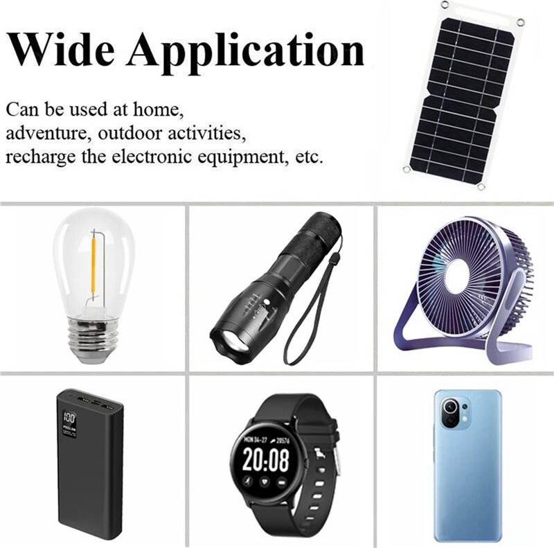 6W Solar Panel USB Cell Outdoor