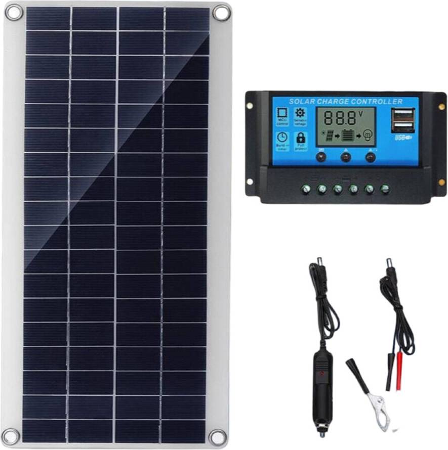 Cisea Solar Panel Kit USB Outputs