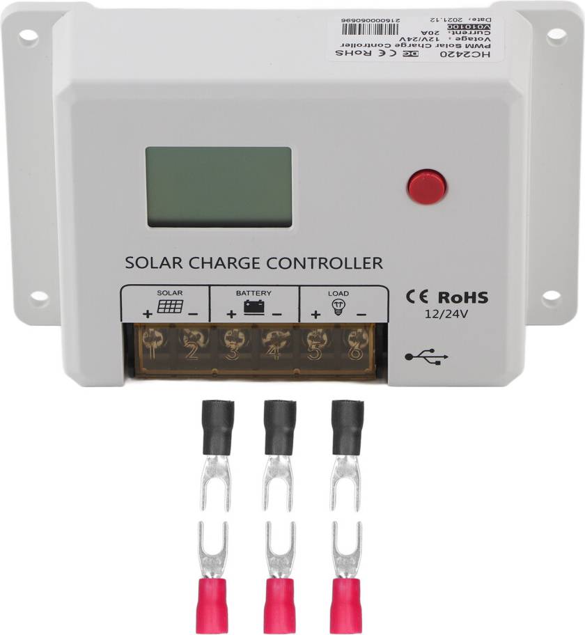 PWM Solar Charge Controller Adjustable Charge
