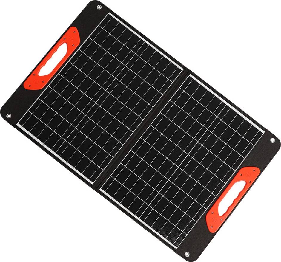 Portable Foldable Solar Panel 60W with Storage Box