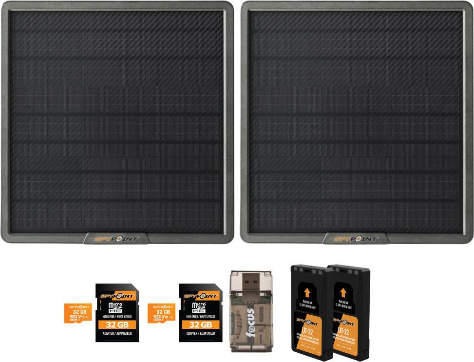 SpyPoint 10W Solar Panel 2-Pack