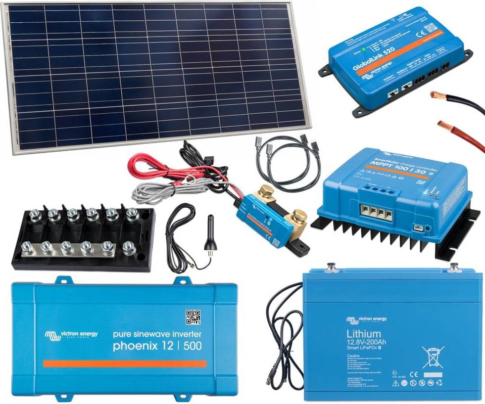 Victron Energy Solar Powered Lake Aeration Inverter System
