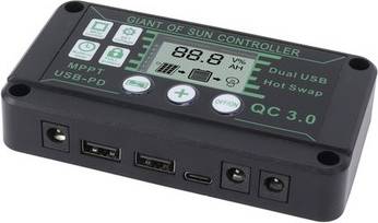 Solar Charge Controller Mppt Abs Auto Regulator