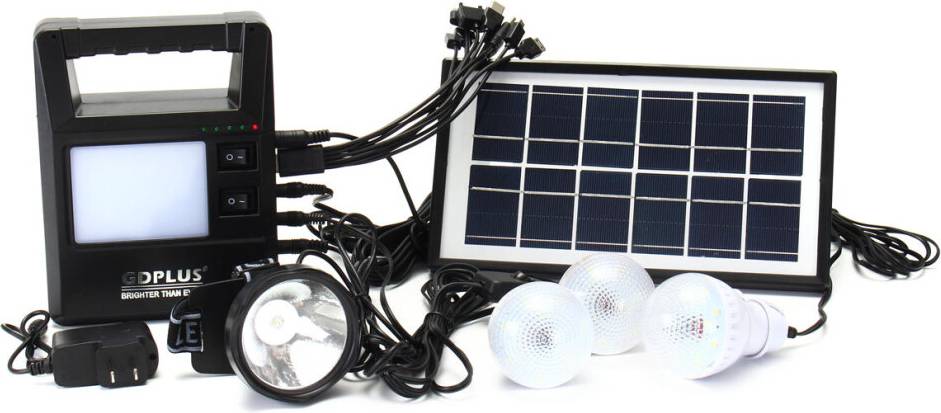 Portable Solar Panel Generator Kit