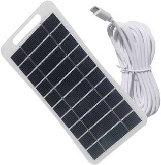 Sodial 5V 2W Solar Panel USB Micro-Type