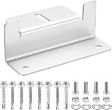 Solar Panel Mounting Brackets Set White