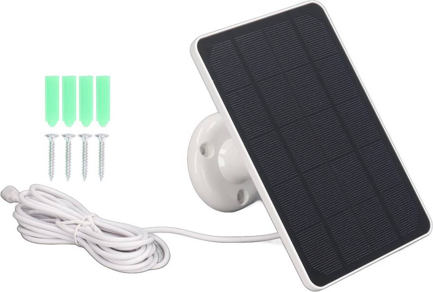 Solar Panel 4W Battery Charger Micro USB Camera