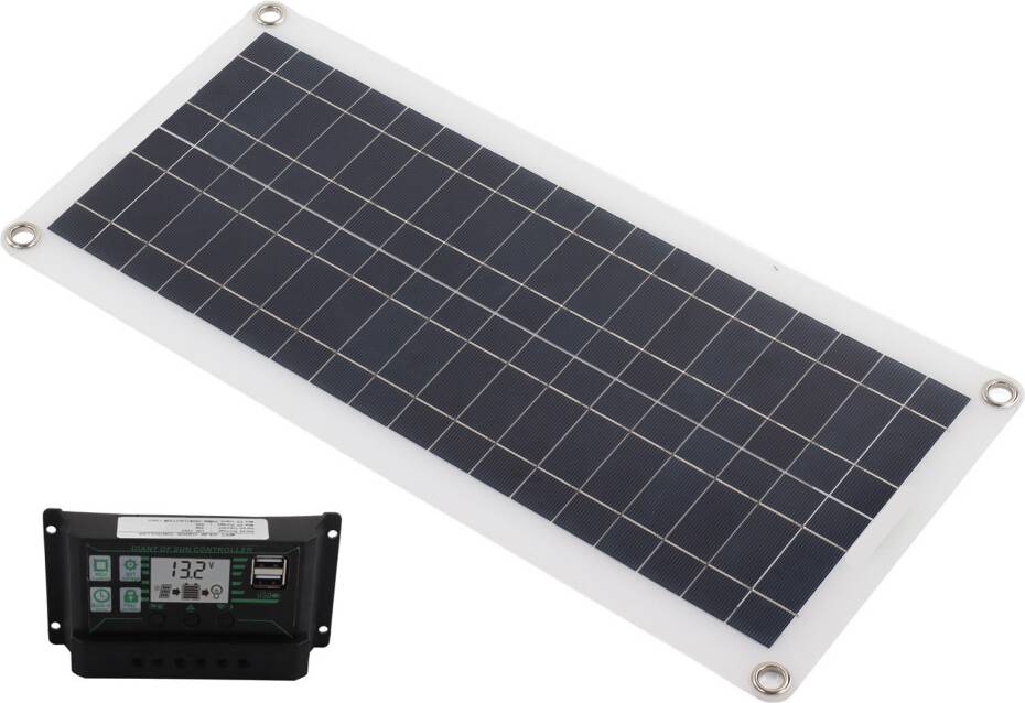 30W Solar Panel 30A Charge Controller Kit