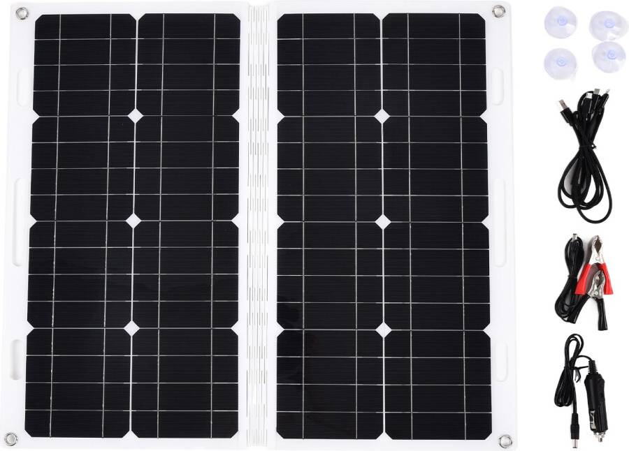 Weatherproof Solar Panel Charger 12V