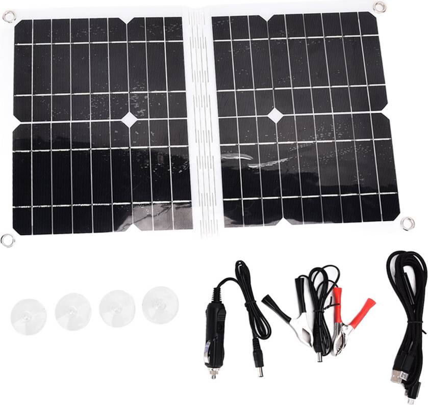 Foldable Solar Panel Kit 18V DC Portable Charger