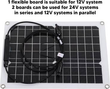 15W Flexible Solar Panel Monocrystalline PV System