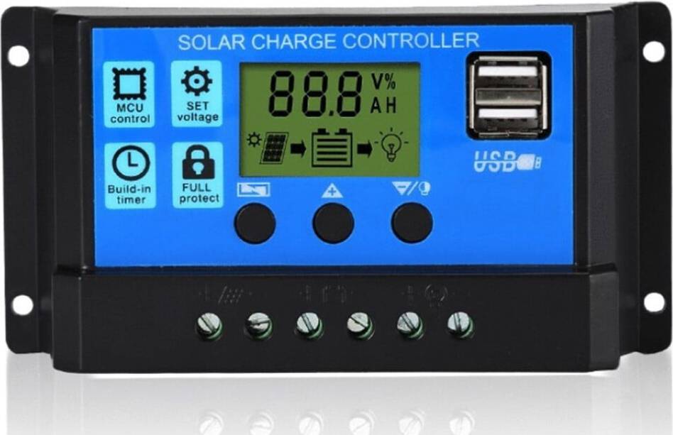 Solar Panel Charge Controller MPPT Auto