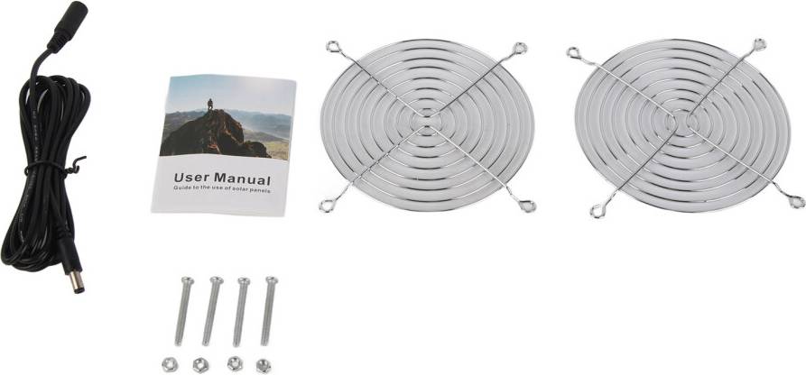 6W Solar Panel Fan Waterproof