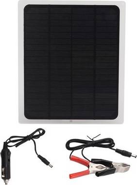 12V 10W Solar Panel With Clips