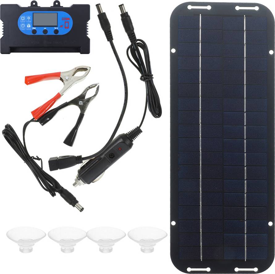 Solustre 30W Solar Panel Kit With Type-C Controller