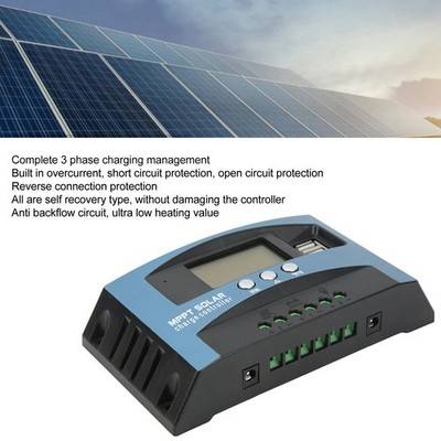 12v solar 12V Solar Panel Charger Regulator Controller